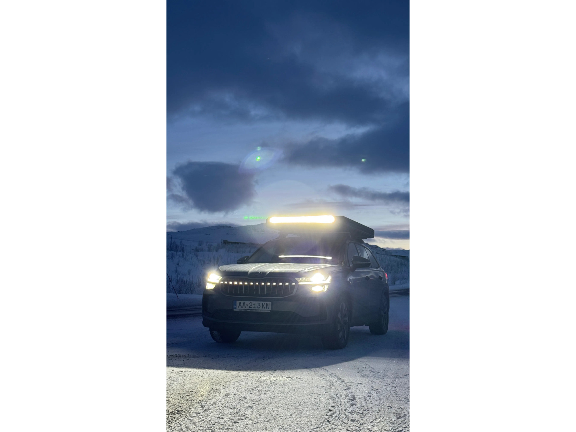 SNAILER® – LED rampa 100 cm / 594 W pre strešný stan