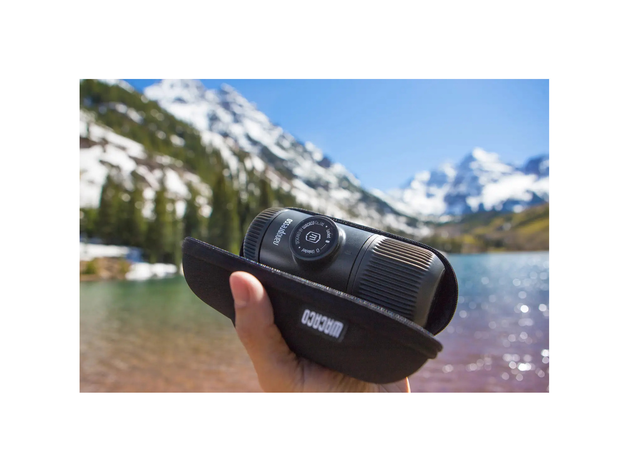 Wacaco Nanopresso + tvrdý obal | Manuálny espresso kávovar | SNAILER®