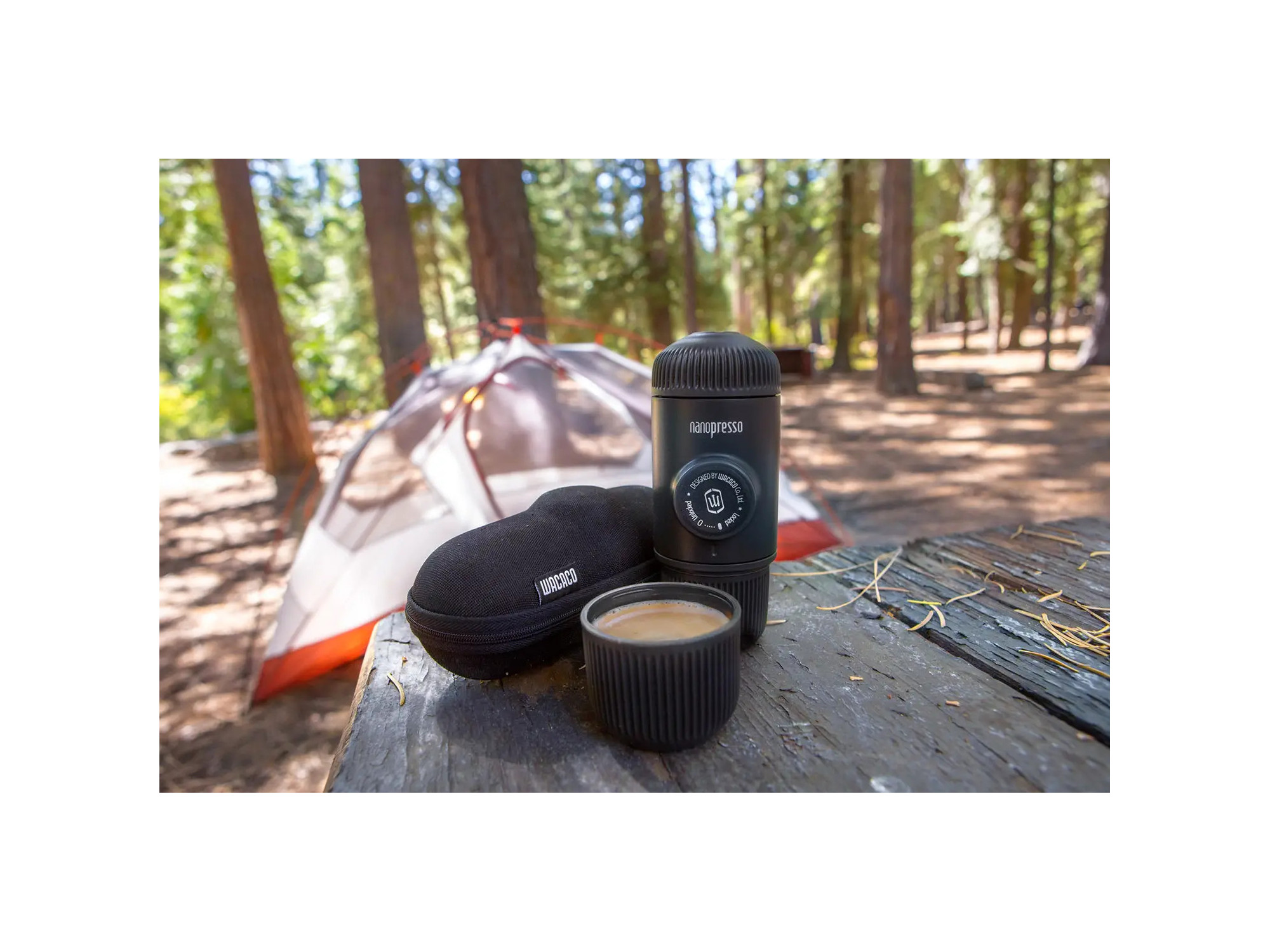 Wacaco Nanopresso + tvrdý obal | Manuálny espresso kávovar | SNAILER®