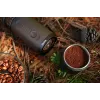 Portable battery-powered electric coffee grinder with 28 grind setting