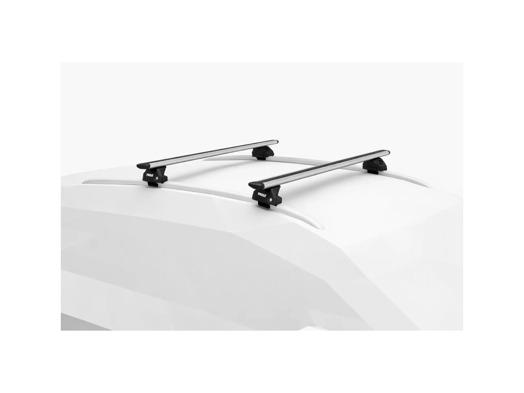Thule WingBar Evo integrované lyžiny strieborné | SNAILER®