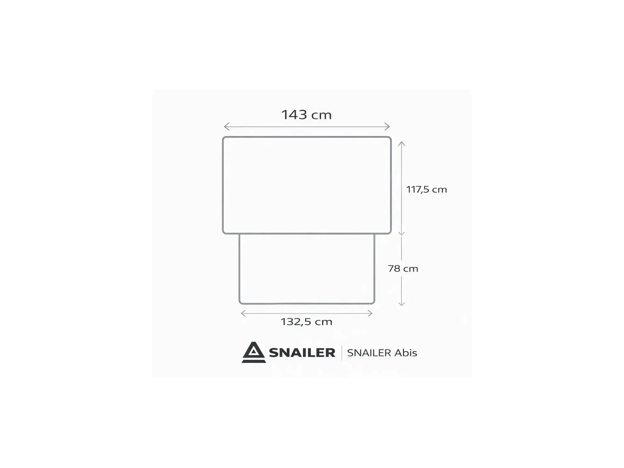 SNAILER® Abis - škrupinový strešný stan pre 2+1