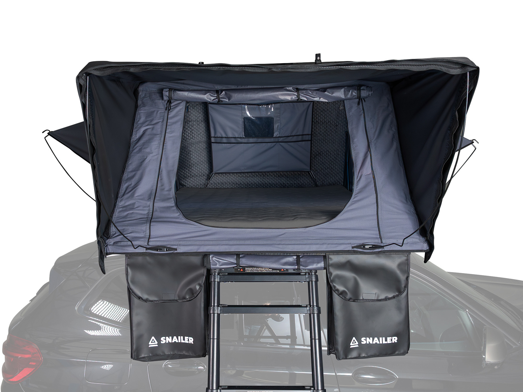 SNAILER® Abis - škrupinový strešný stan pre 2+1