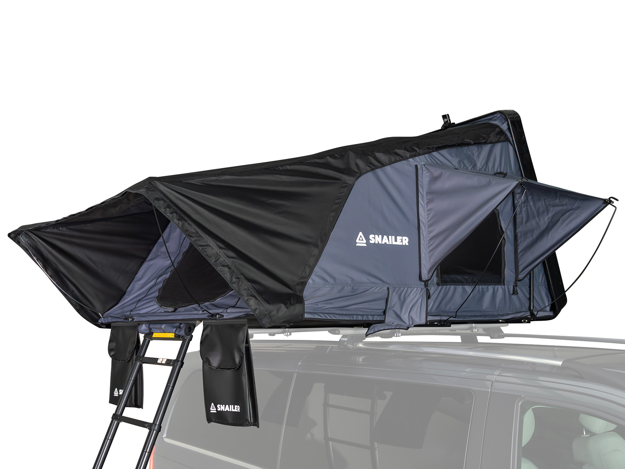 SNAILER® Abis MAX - škrupinový strešný stan pre rodiny