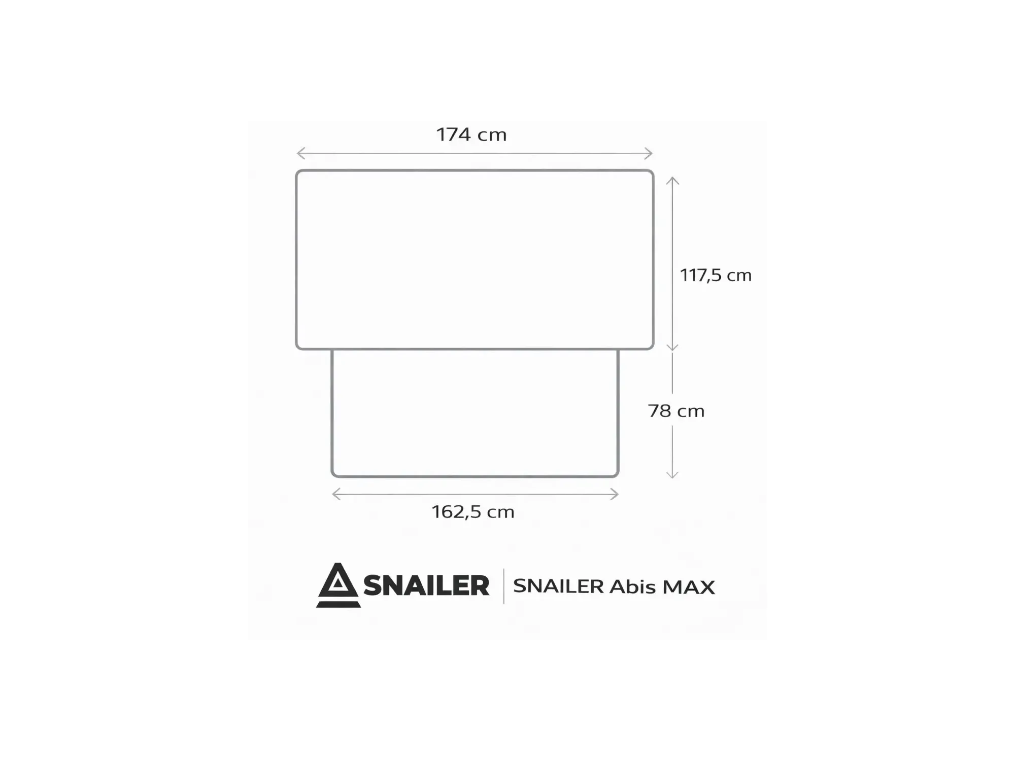 SNAILER® Matrac pre strešný stan Abis MAX