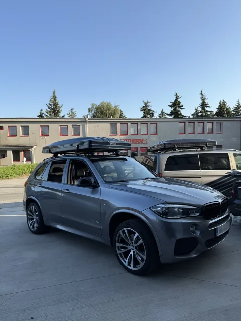 Snailer Abis MAX stresny stan na aute BMW X5 - fotografia zakaznika z krajiny Slovensko